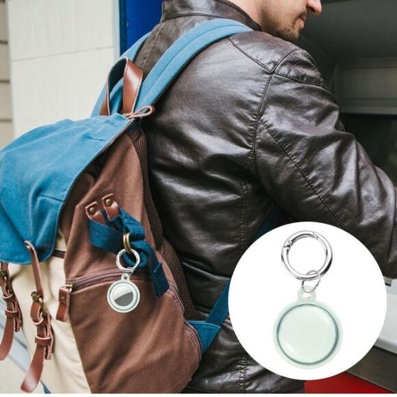 2 Pcs Wear-Resistant Portable Case TPU Cover Storage Box Key Ring Accessory - Picture 6 of 15